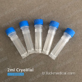 Cryotube harici iş parçacığı 2ml/1.8ml